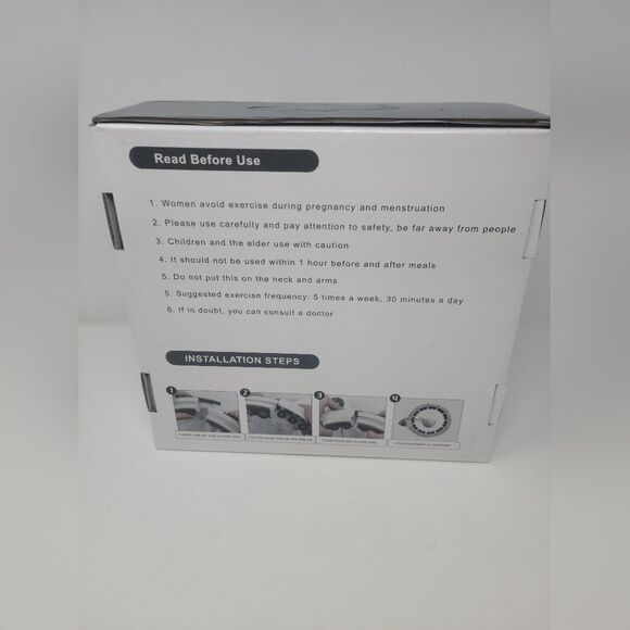 Matino Smart Electronic Hoola Hoop Ab And Hip Work-out Fitness Fun! 30min=800cal - Picture 4 of 8